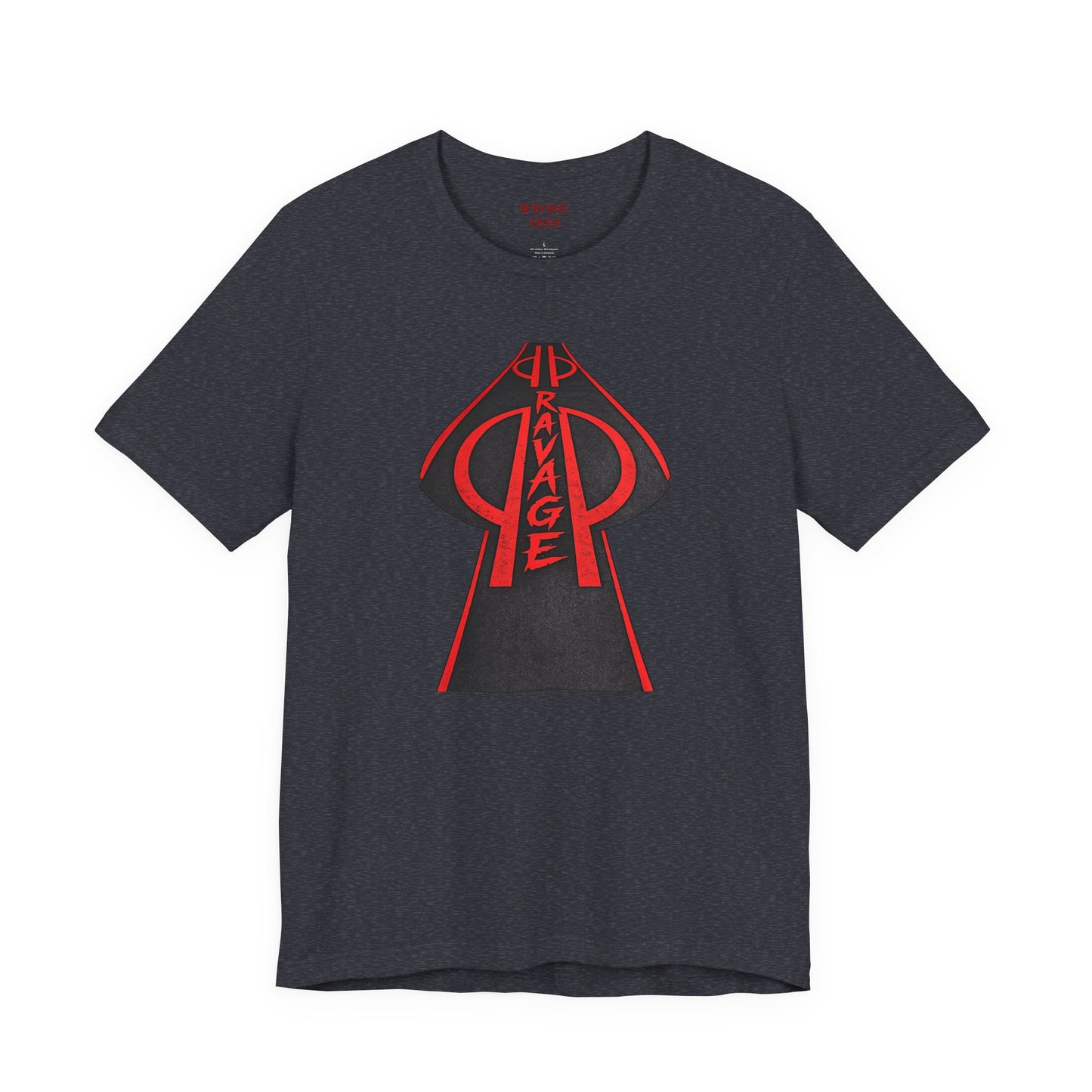 RAVAGE Black & Red Arrowhead Tee
