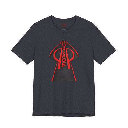 RAVAGE Black & Red Arrowhead Tee