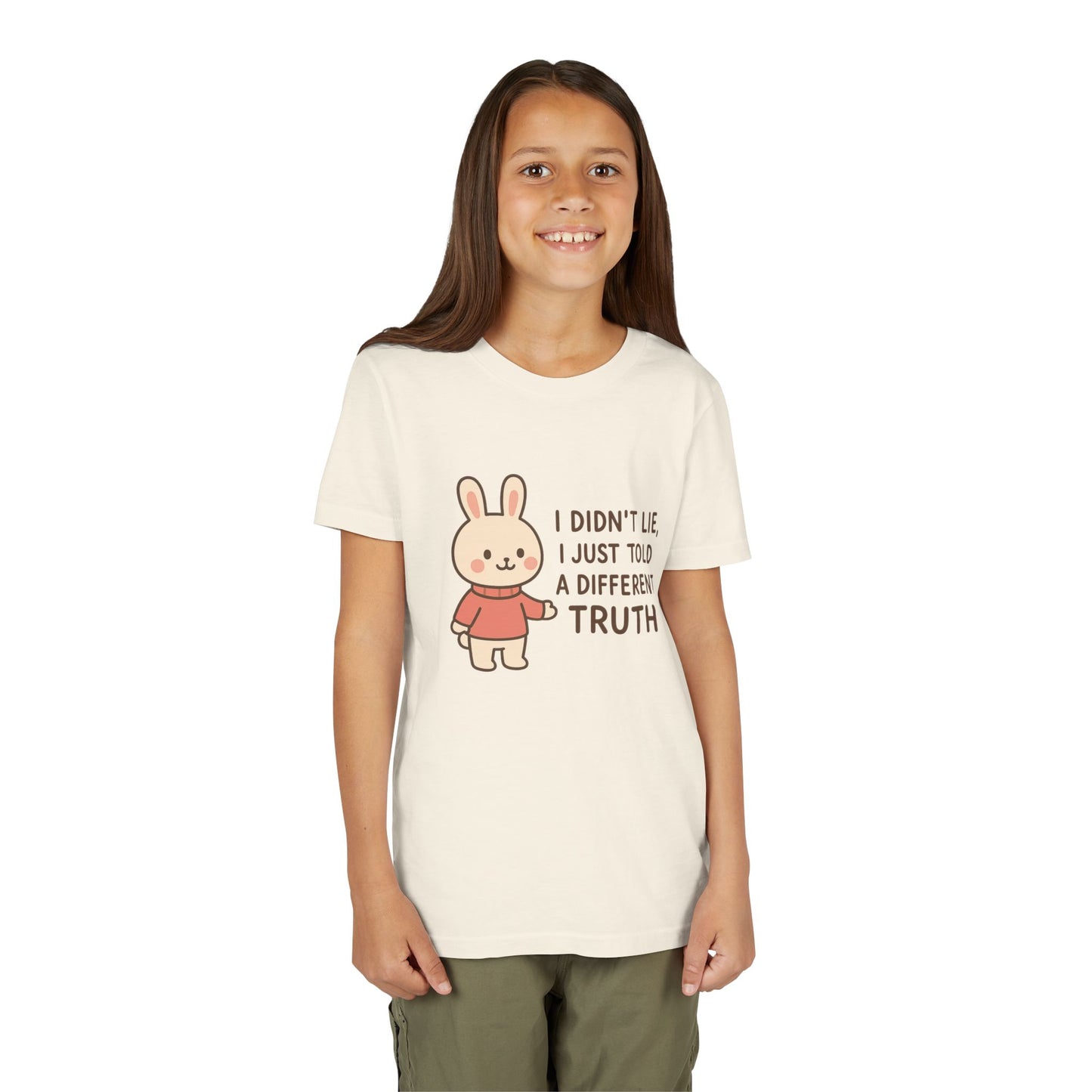 Cute Bunny “I Didn’t Lie, I Just Told A Different Truth”