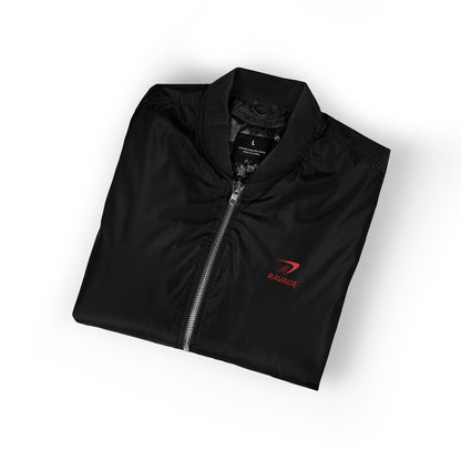 Silent Power Embroidered Bomber Jacket | Sustainable Streetwear