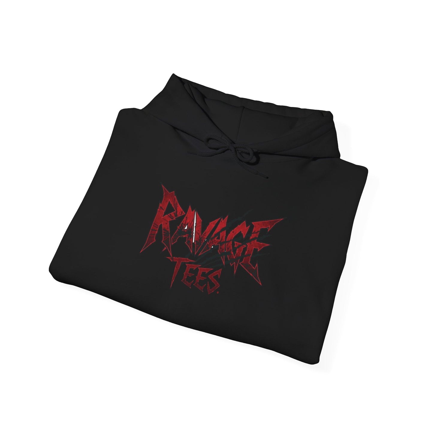 Black Tiger & Rose Graphic Hoodie