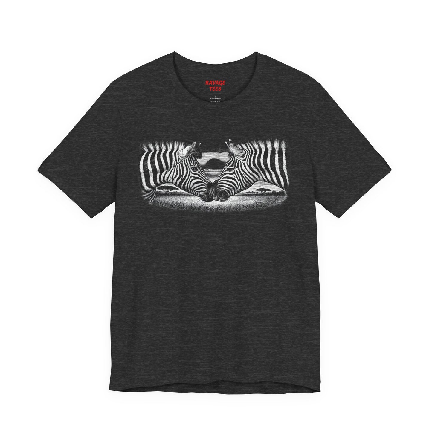 Zebra Heart Tee
