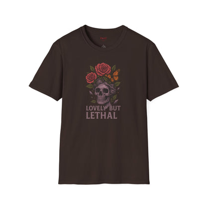 LOVELY BUT DEADLY Graphic T-Shirt – Unisex Tee | Eco-Friendly Nature Shirt for Summer Style, Casual Wear & Gifts for Nature Lovers
