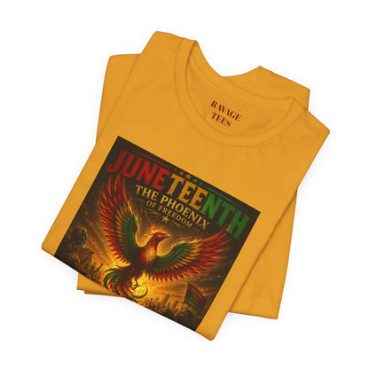 Juneteenth Phoenix Tee — "Every Generation rRises Higher"