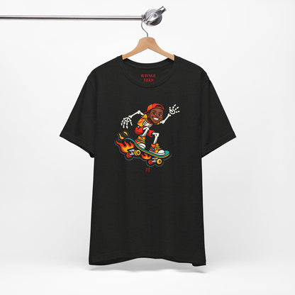 Skateboard Skeleton Tee