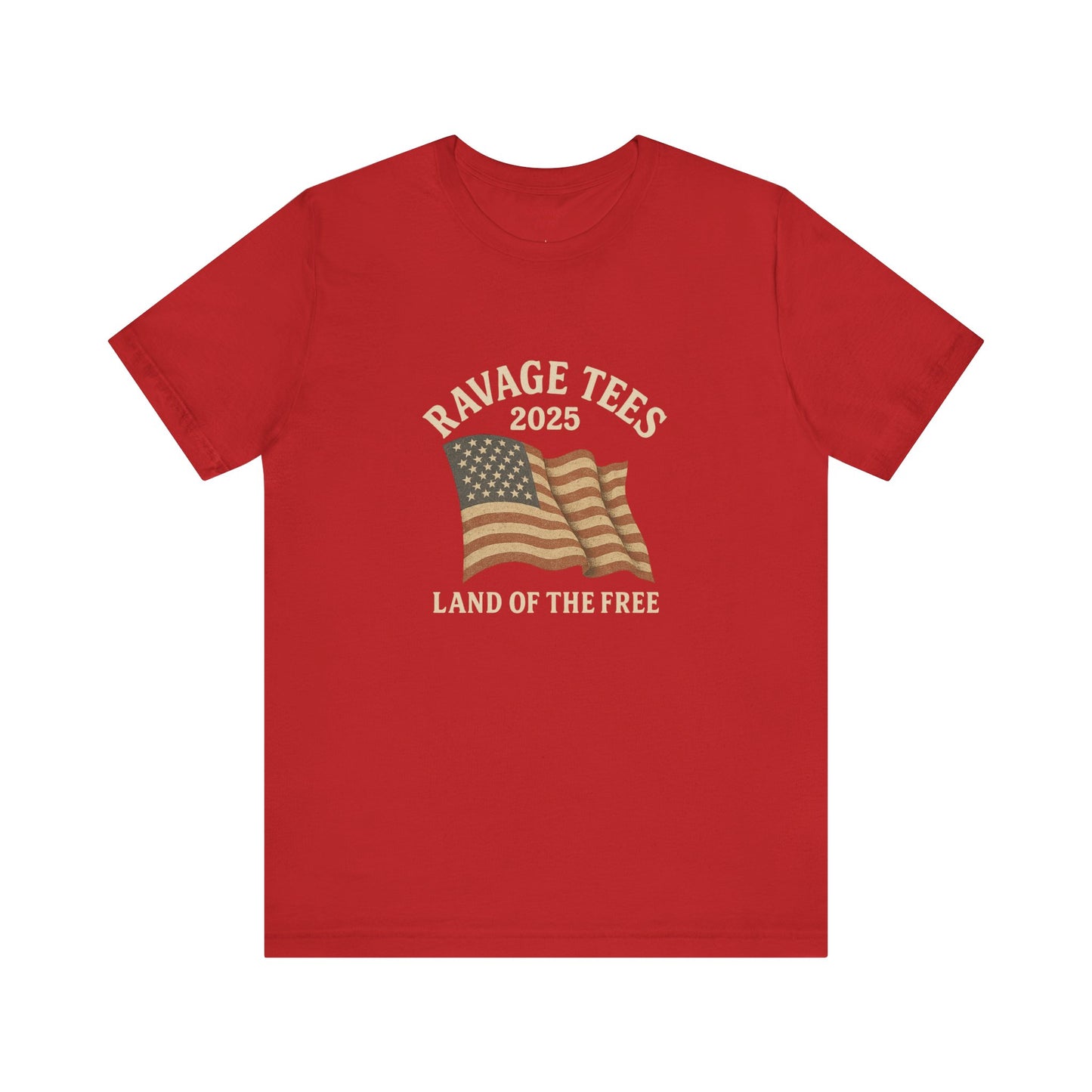 RaVage Vintage Tee: "Land of the Free"
