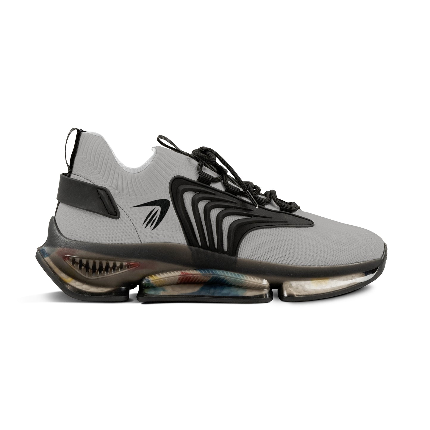 LIGHT GREY RAVAGE Men's Mesh Sneakers: Stylish Ultimate Comfort Athletic Shoes