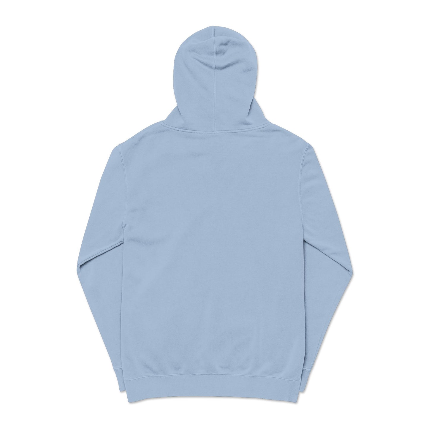 Shutt1eman Embroided Vintage Pigment Black-Dyed Hoodie