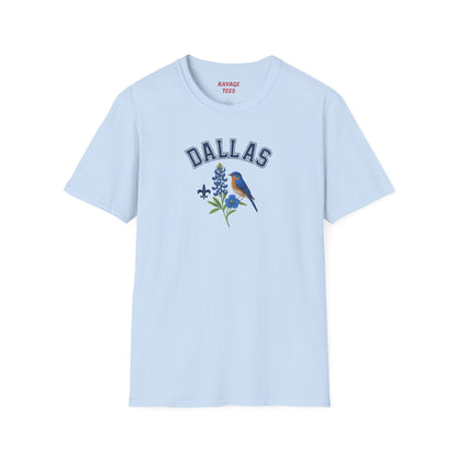 DALLAS Vibes Unisex T-Shirt – Casual Summer Tee, Beachwear, Travel Outfit, Vacation Style, Gift for Him or Her