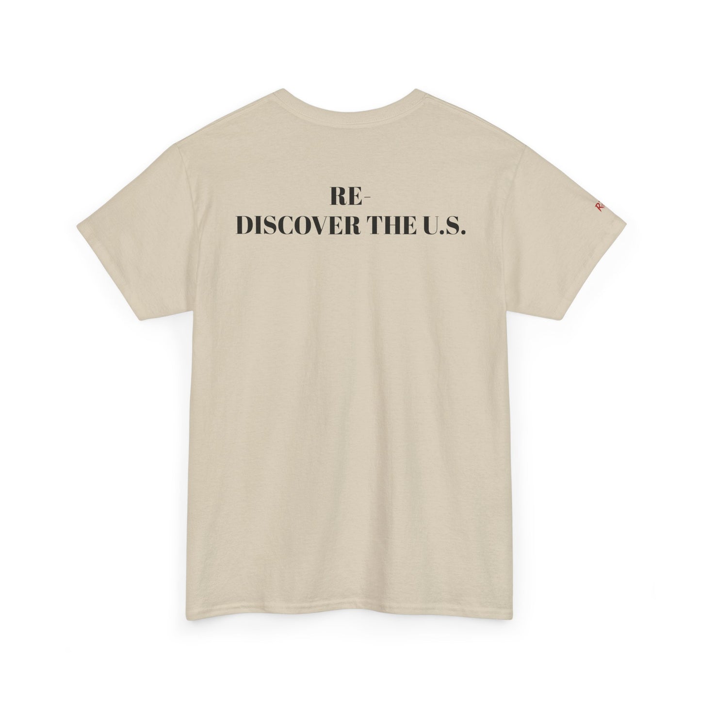 Re-Discover the U.S. Travel T-Shirt, Adventure Tee, USA Discovery Shirt