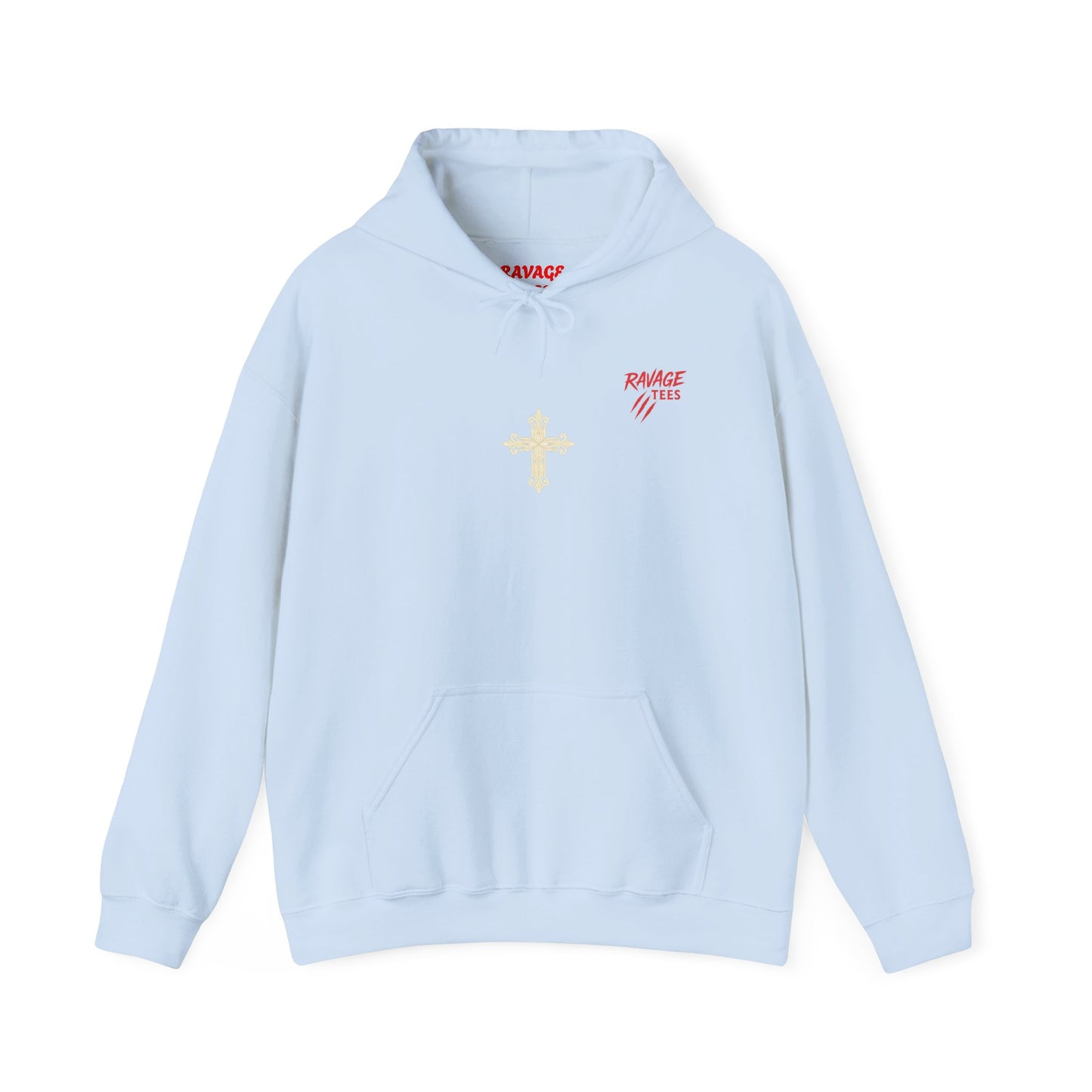 Prayer Is My Power Move Hoodie — Christian Cross Graphic Hoodie