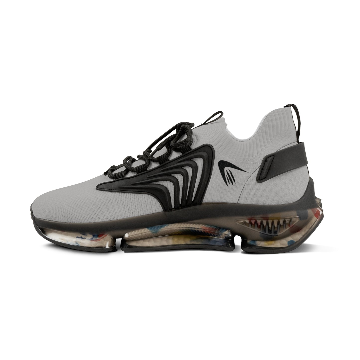 LIGHT GREY RAVAGE Men's Mesh Sneakers: Stylish Ultimate Comfort Athletic Shoes