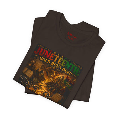 Juneteenth 'Gold Runs Deep' T-Shirt