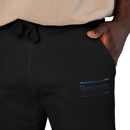 Ravage Embroidered Fleece Sweatpants — Cozy Joggers