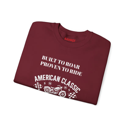 American Classic Cozy Unisex Sweatshirt for All Seasons, Casual Wear