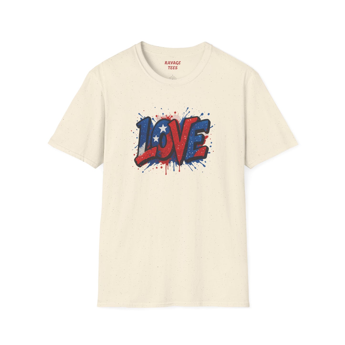 Soft Unisex Freedom & Love Graphic Tee | Gift & Daily Wear