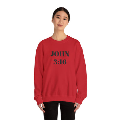 John 3:16 Crewneck Sweatshirt