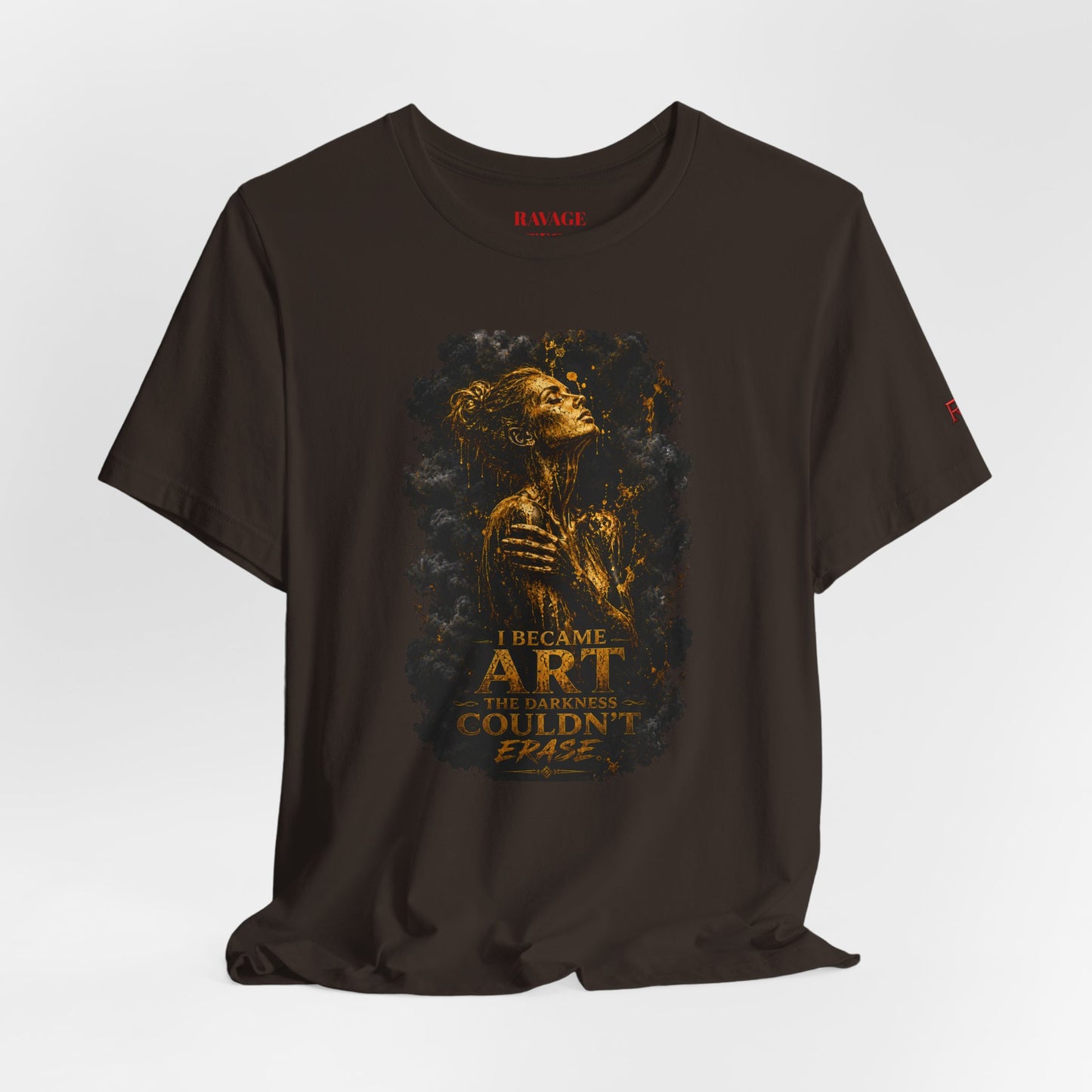 I Became The Art The Darkness Couldn't Erase Tee