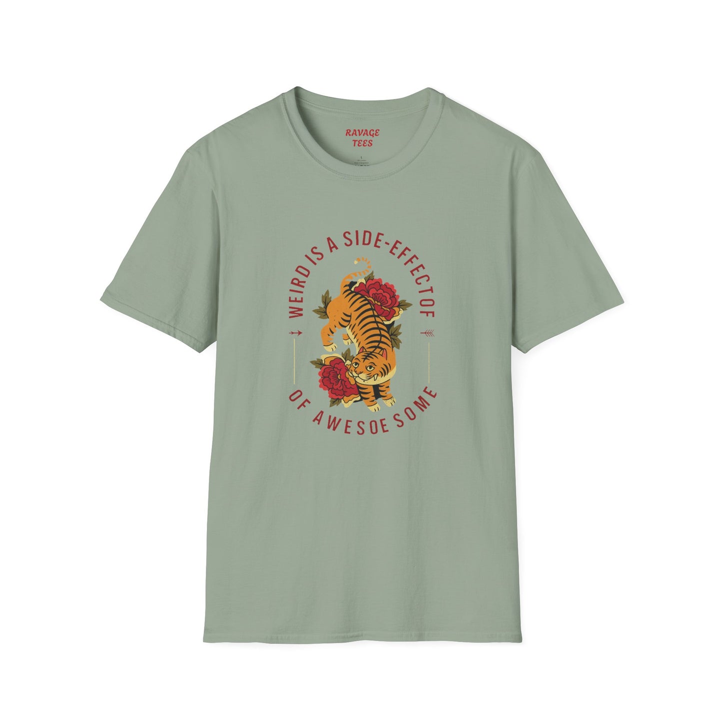 Weird is a Side Effect of Awesome Side Effect Unisex Soft Style T-Shirt
