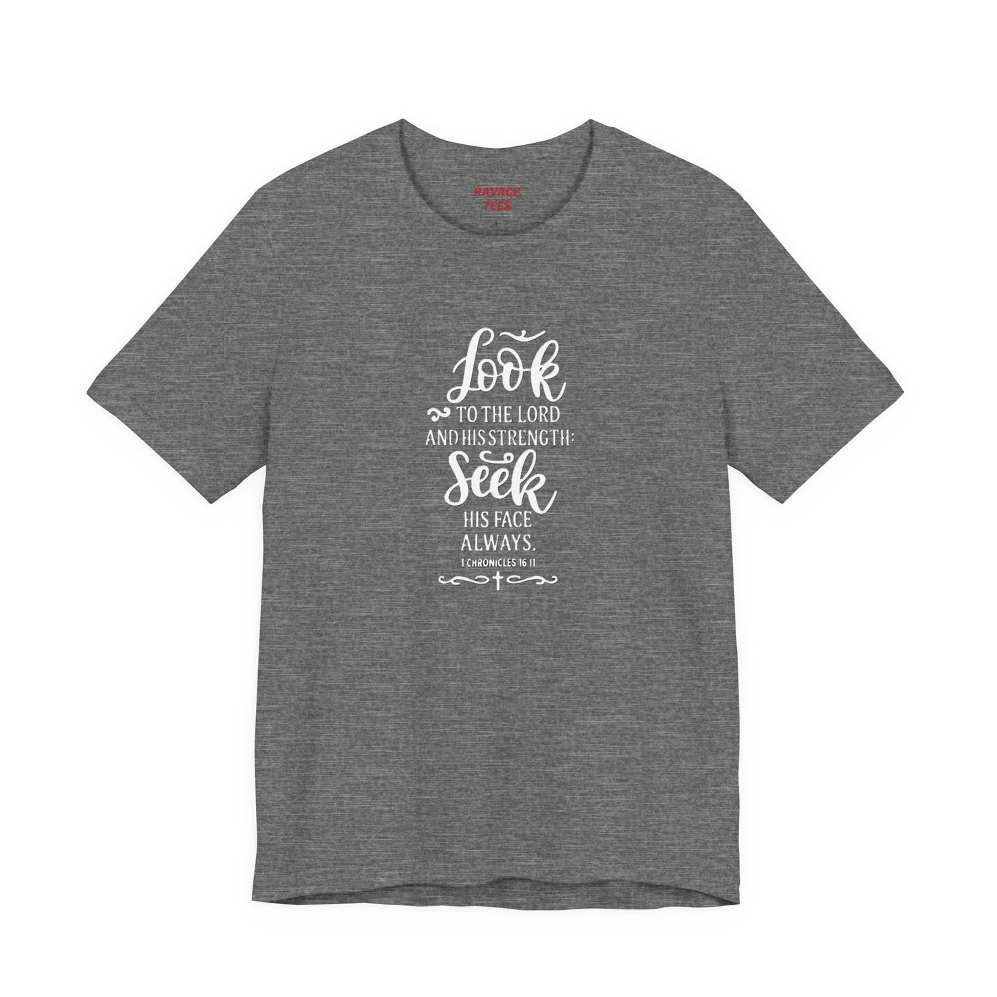 Seek His Guidance Tee: Inspirational Faith Quote Unisex T-Shirt