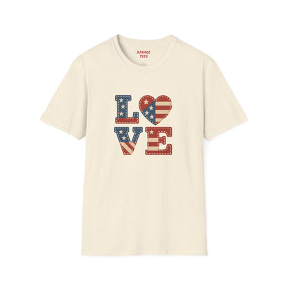 Soft Unisex Freedom & Love Graphic Tee | Gift & Daily Wear