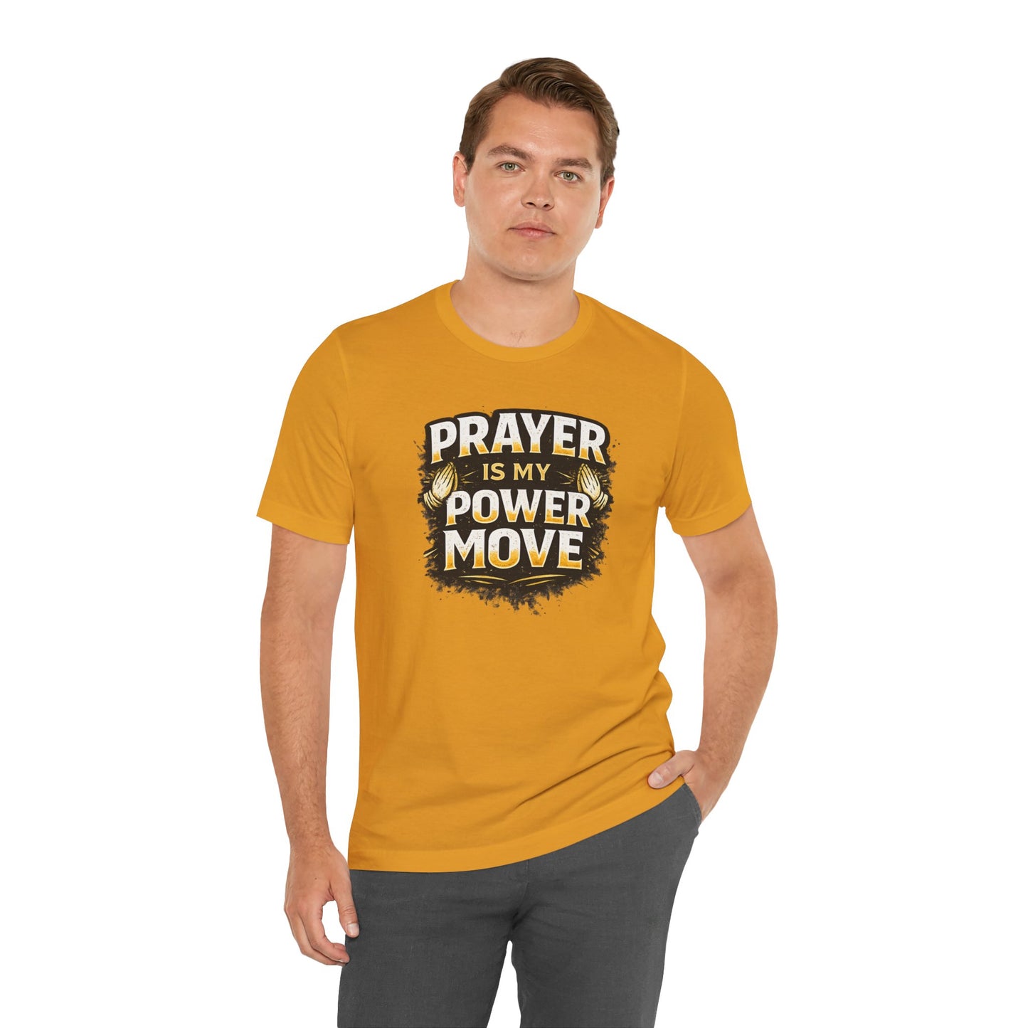 Prayer Is My Power Move T-Shirt — Inspirational Christian Faith Tee