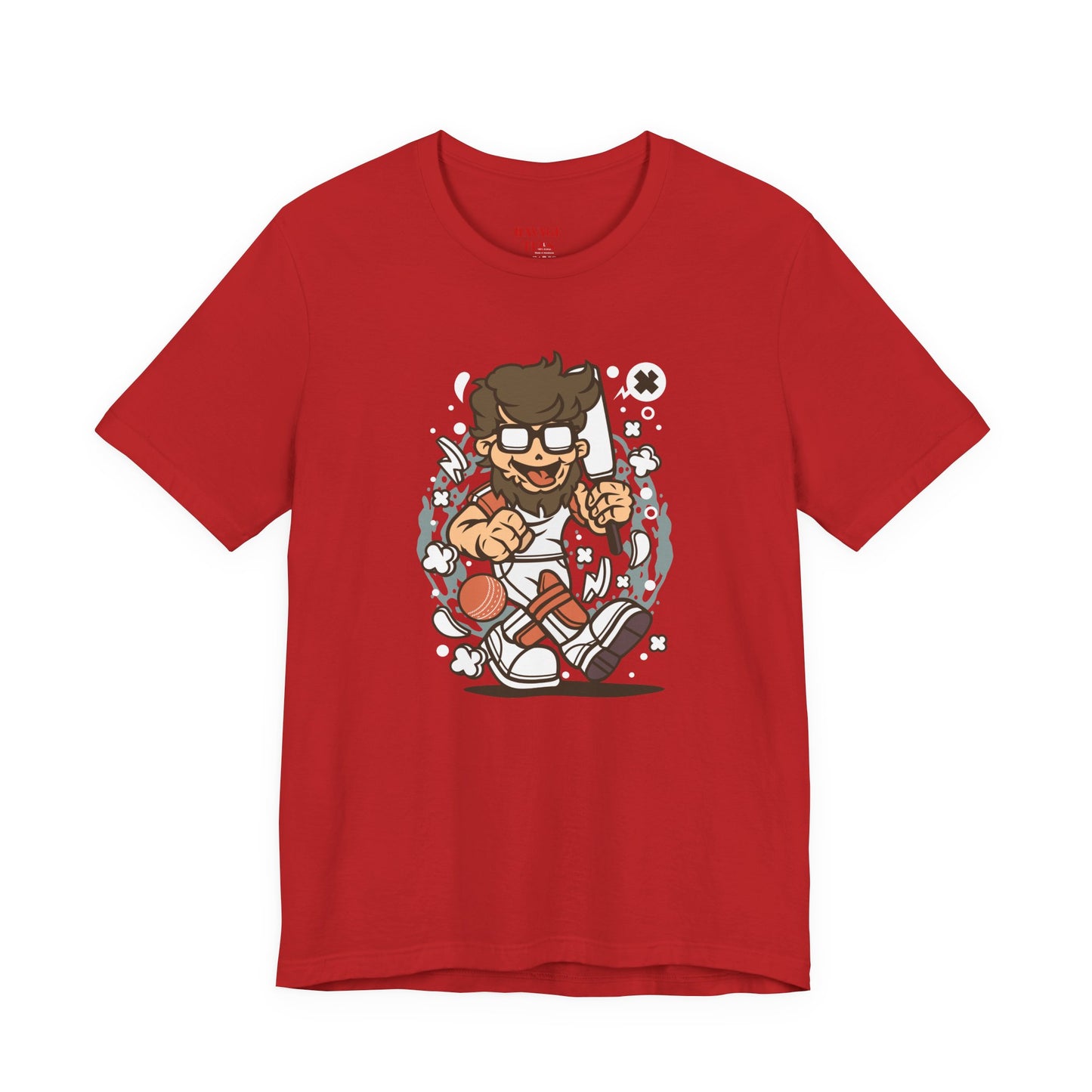 Retro Gamer Cartoon Character Tee