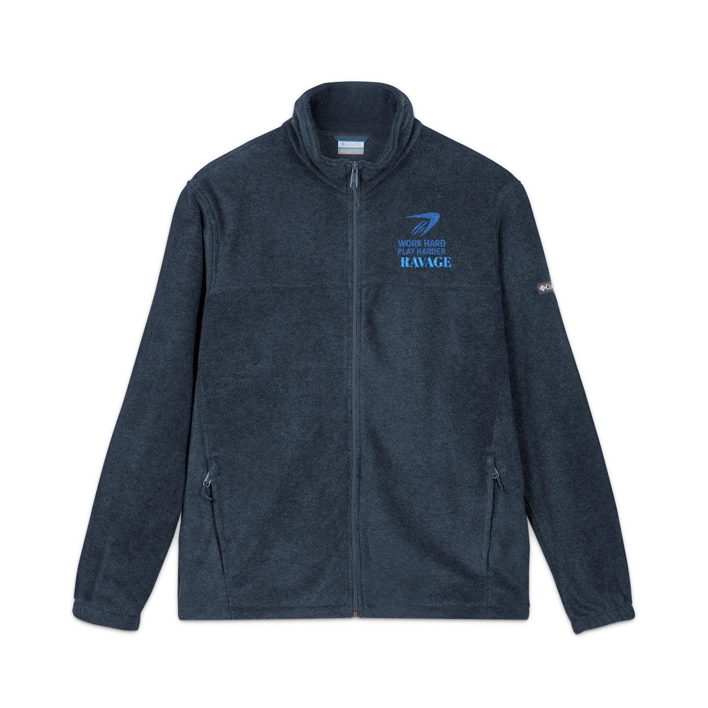 Ravage x Columbia Classic Embroidered Fleece Jacket