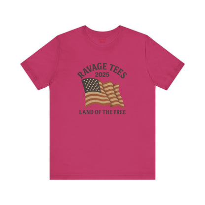 RaVage Vintage Tee: "Land of the Free"