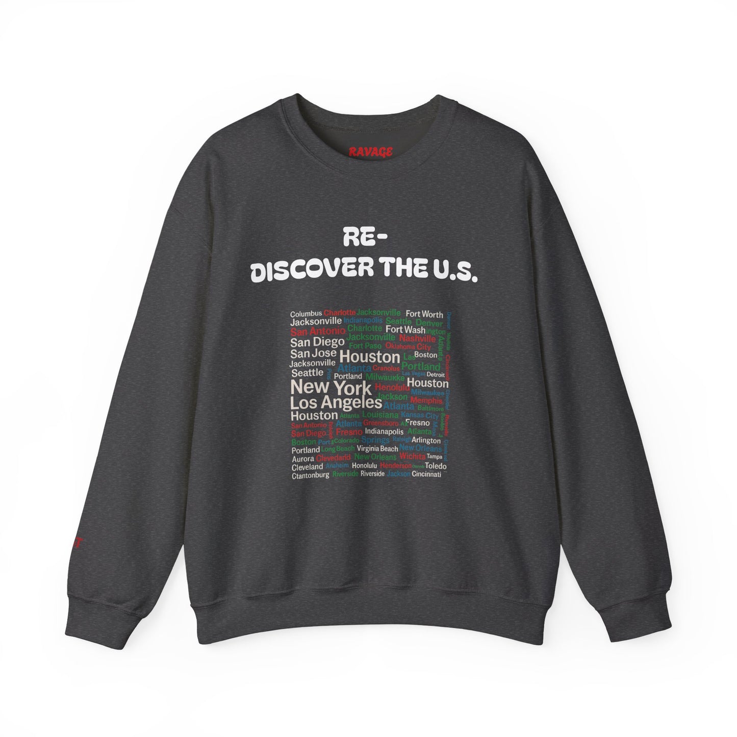 City Map Crewneck Sweatshirt