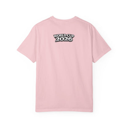 World Cup 2026 Vintage Soccer T-Shirt — USA Canada Mexico Tournament Tee