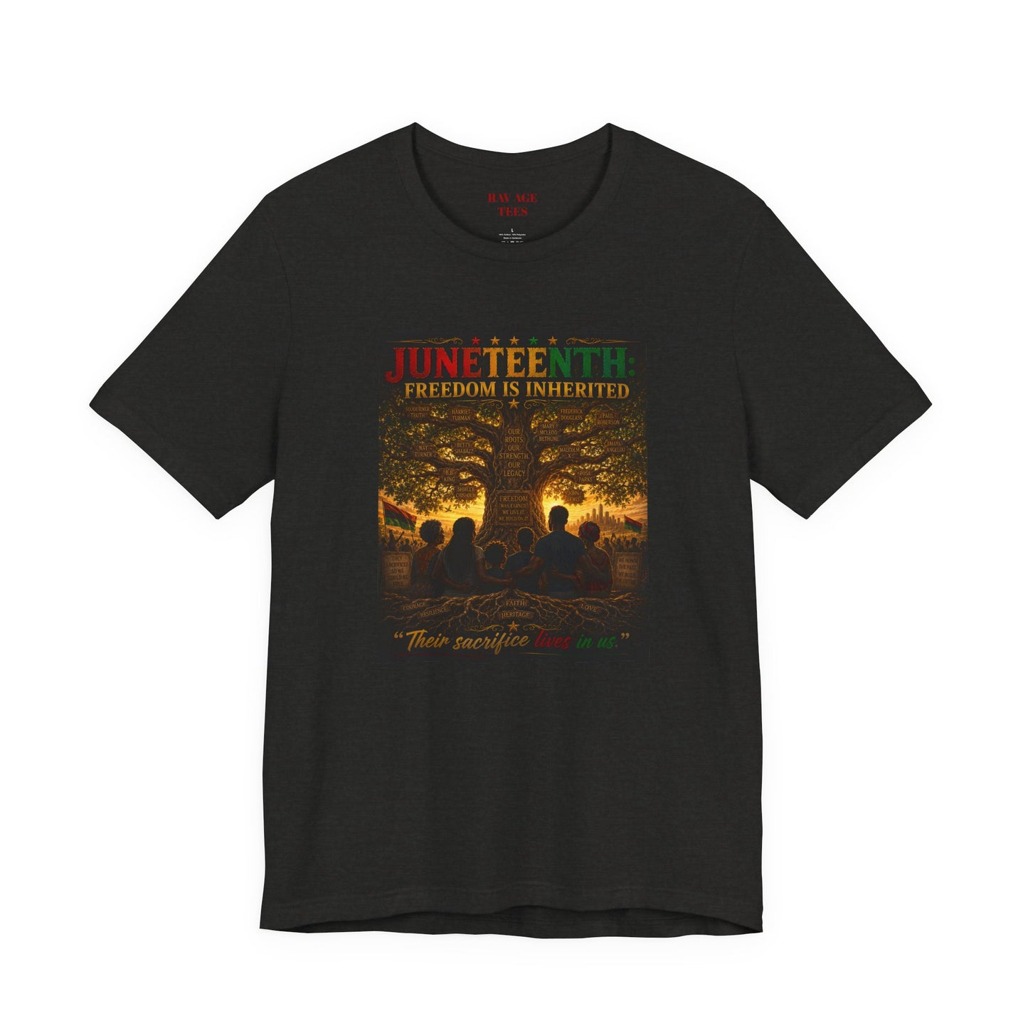 Juneteenth "Freedom Is Inherited" Tee