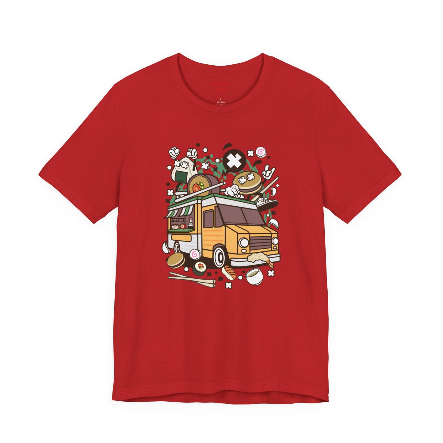 Cute Vintage Street Food Van Tee