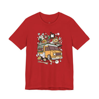 Cute Vintage Street Food Van Tee