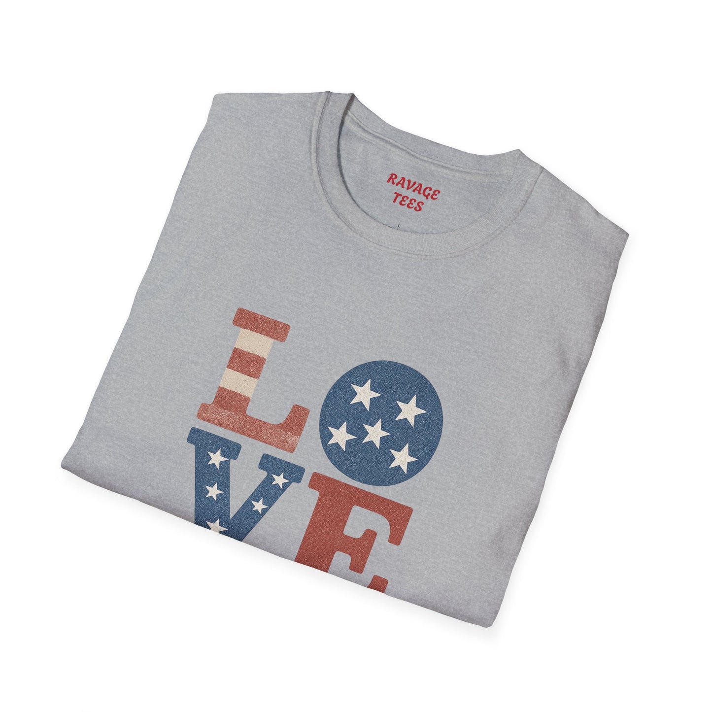 Soft Unisex Freedom & Love Graphic Tee | Gift & Daily Wear