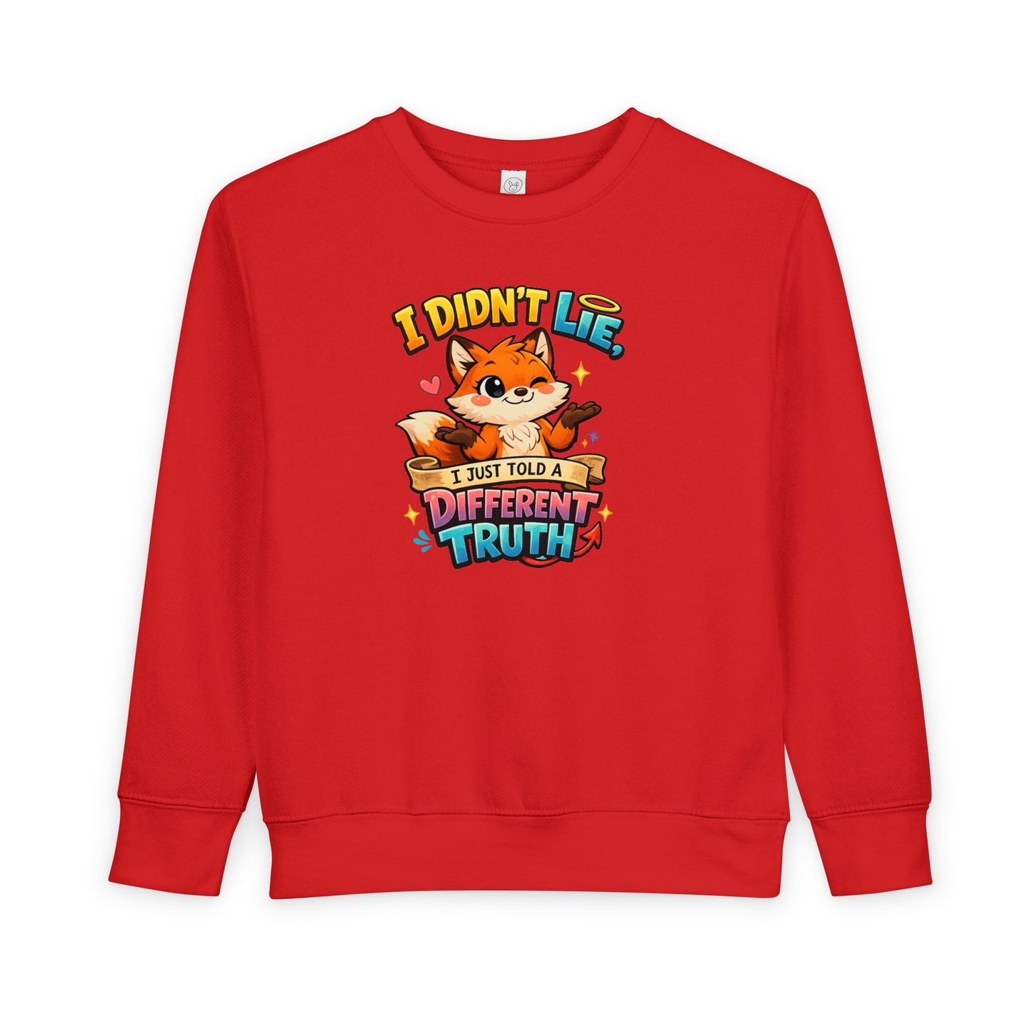 Fox Sweatshirt – Cute “Different Truth”