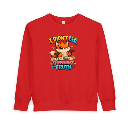Fox Sweatshirt – Cute “Different Truth”