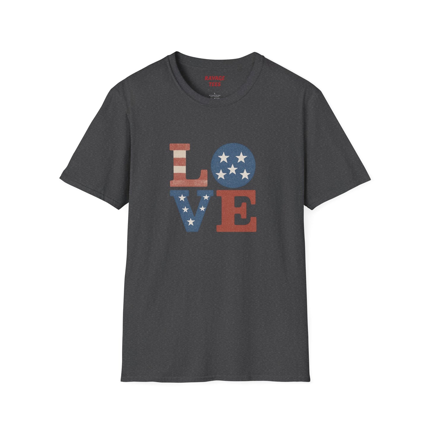 Soft Unisex Freedom & Love Graphic Tee | Gift & Daily Wear