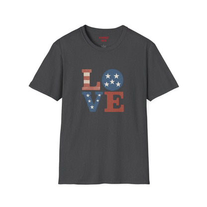 Soft Unisex Freedom & Love Graphic Tee | Gift & Daily Wear
