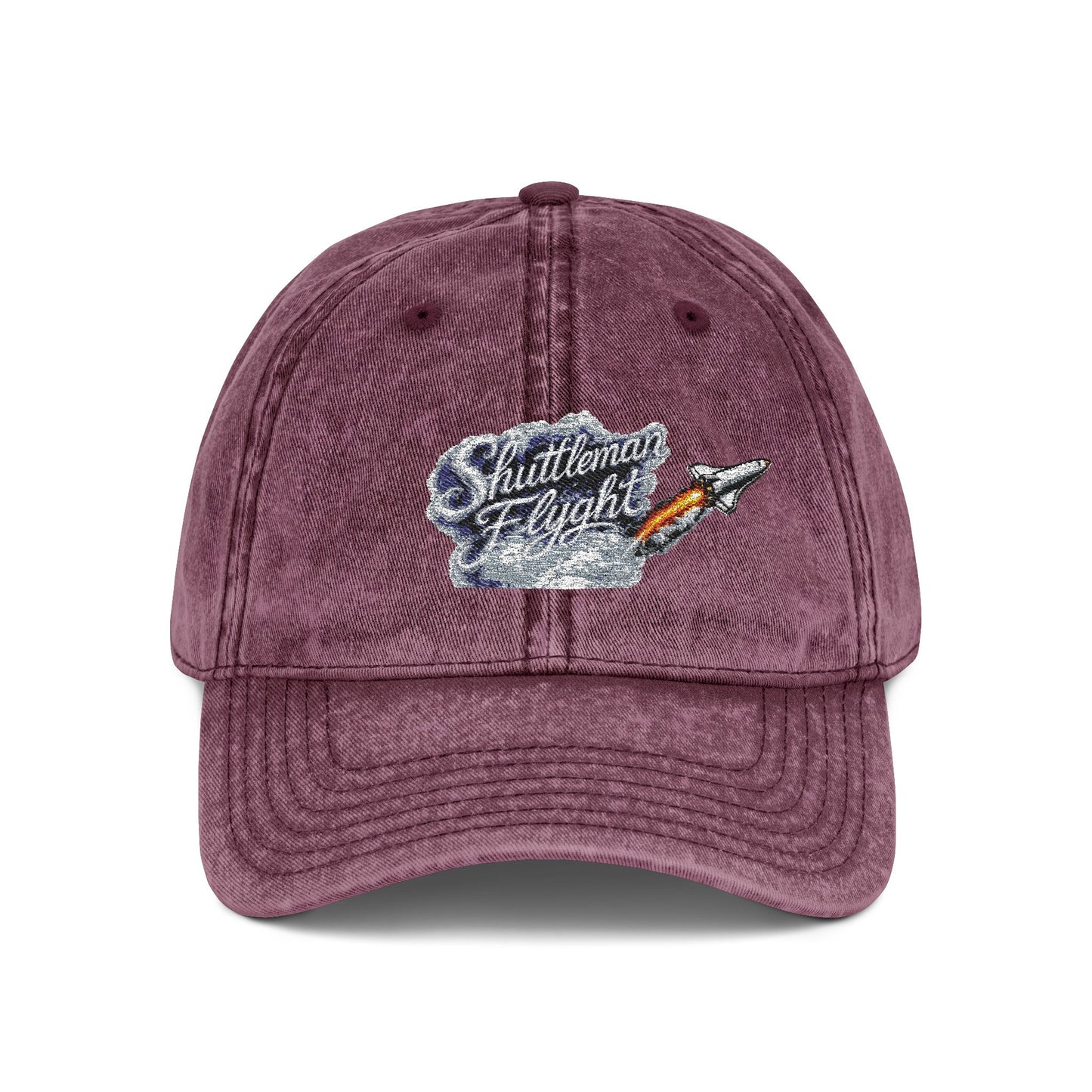 Vintage Embroidered Cap — 'Southern Nights'