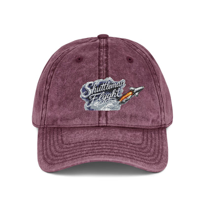 Vintage Embroidered Cap — 'Southern Nights'