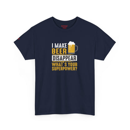Unisex Beer Superpower Tee | Funny T-Shirt for Beer Lovers