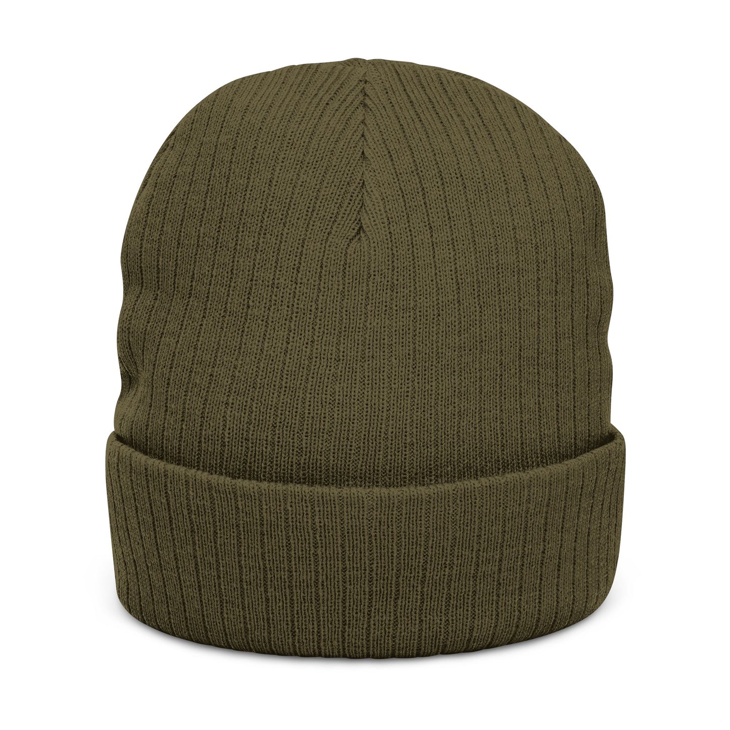 Embroidered Ribbed Beanie — SHUTTIEMAN EST 2001 Knit Hat