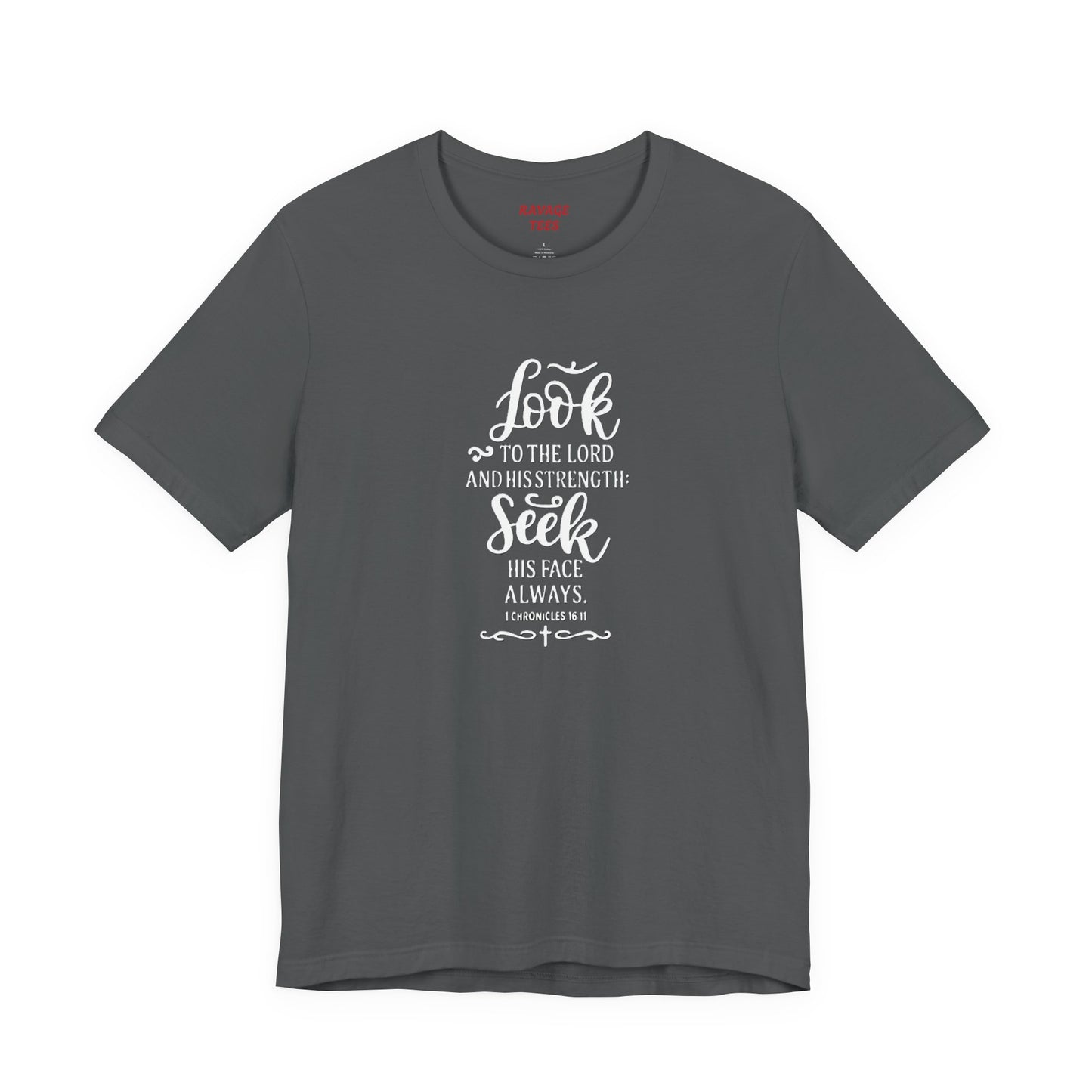 Seek His Guidance Tee: Inspirational Faith Quote Unisex T-Shirt