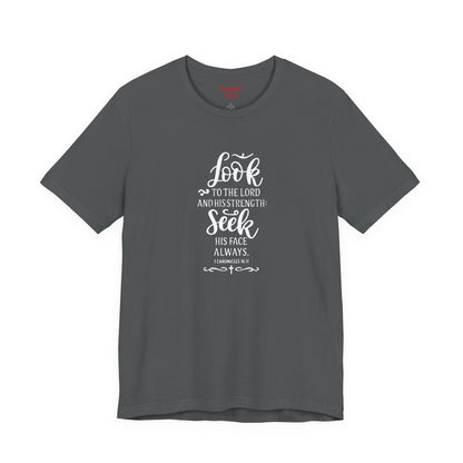 Seek His Guidance Tee: Inspirational Faith Quote Unisex T-Shirt