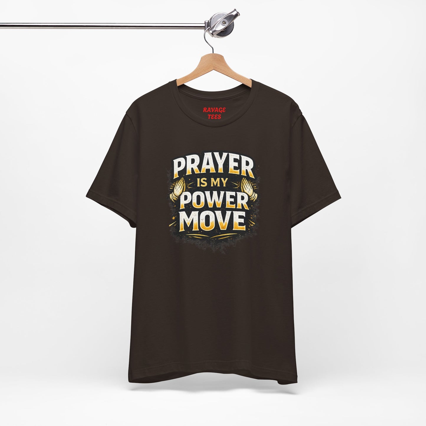 Prayer Is My Power Move T-Shirt — Inspirational Christian Faith Tee