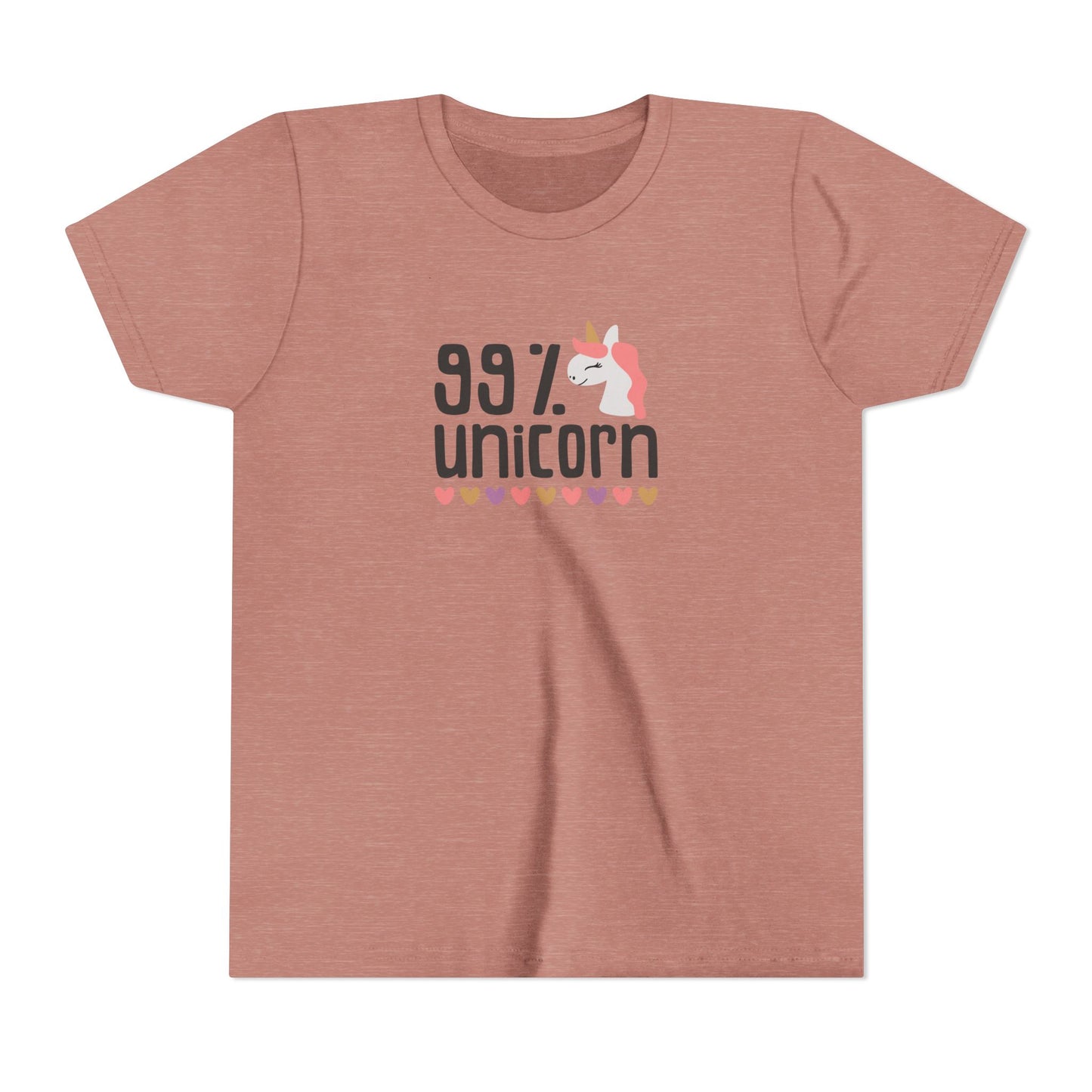 99% Unicorn Youth Tee - Fun & Whimsical Shirt for Kids