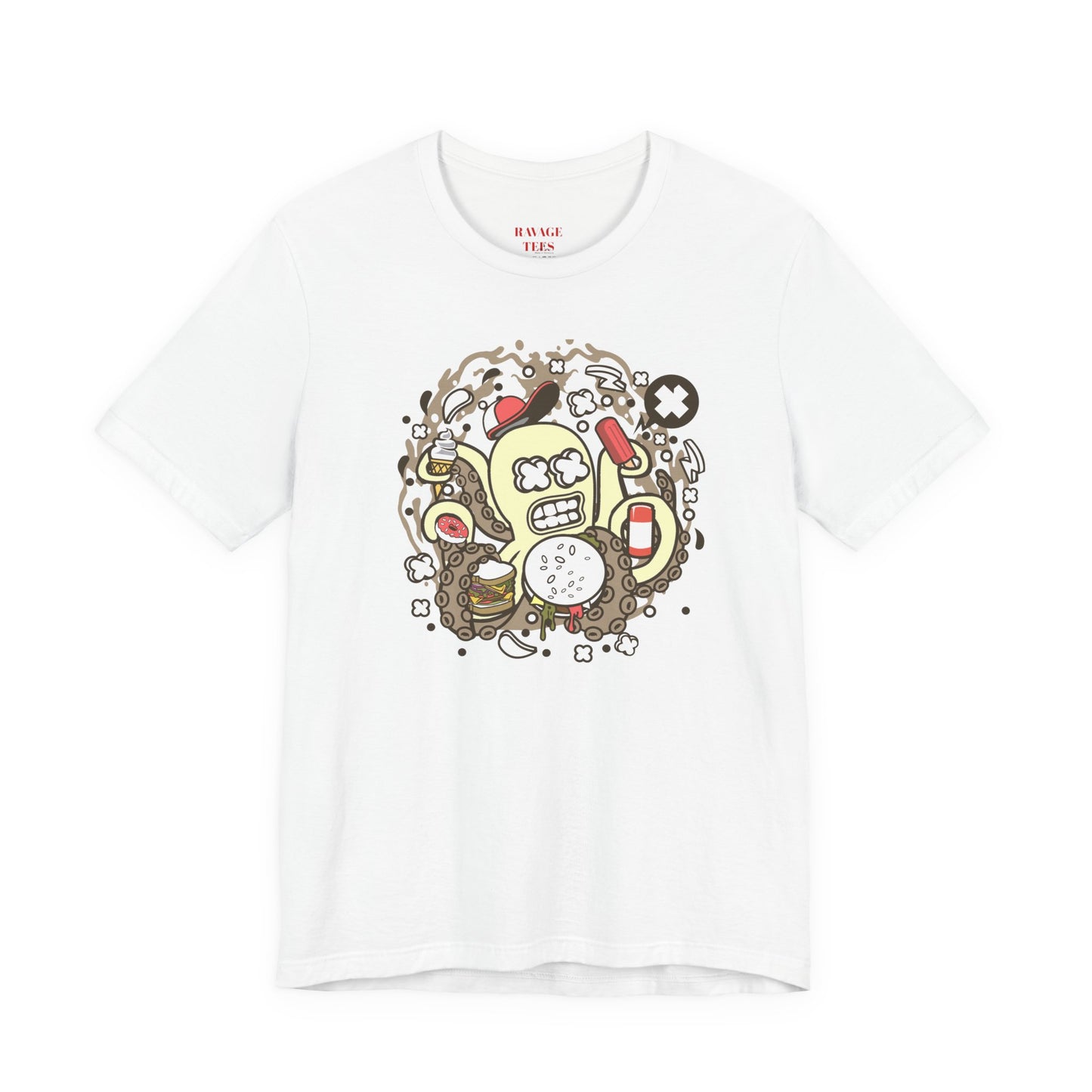 Junk Food Octopus Tee
