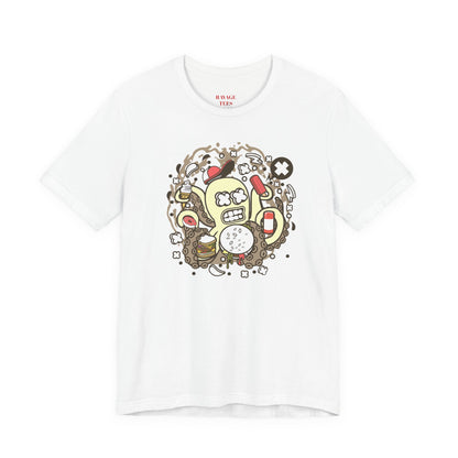 Junk Food Octopus Tee