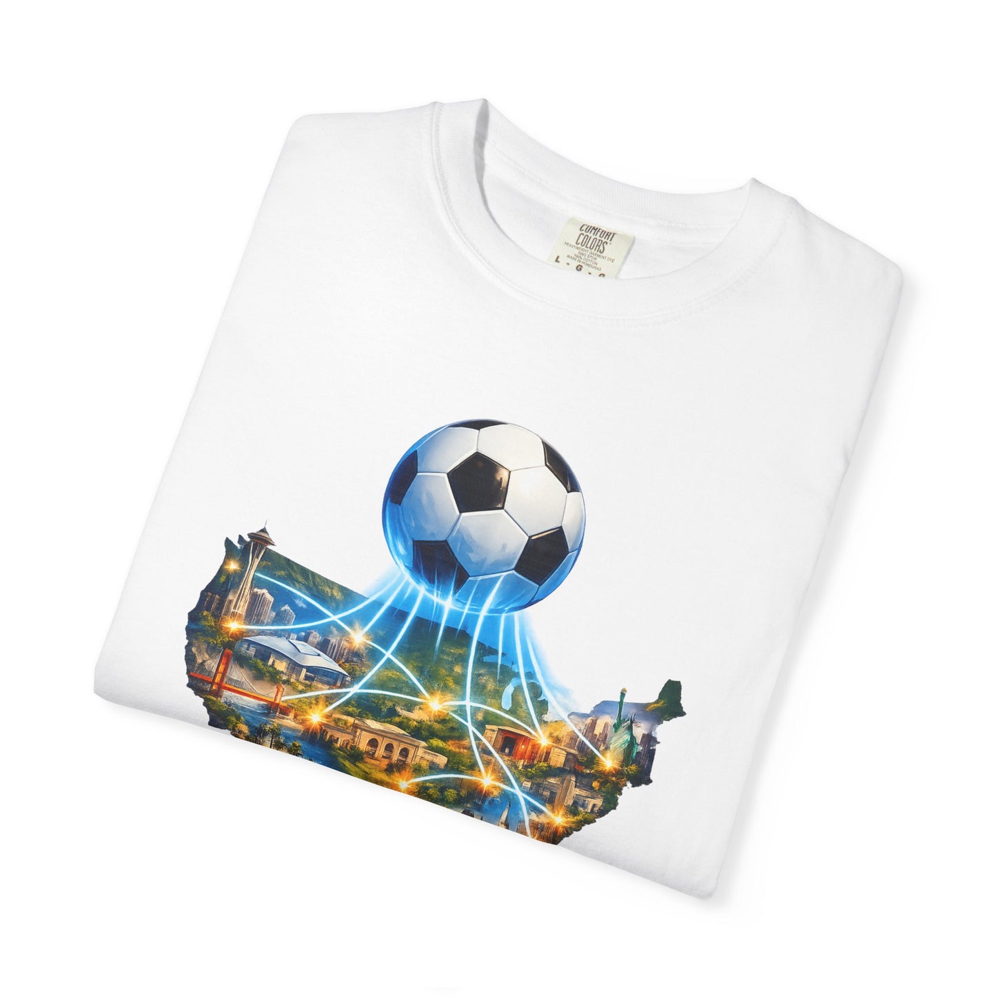 World Cup 2026 T-Shirt — "11 Cities. One Dream. One World Cup."